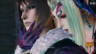 Squall and Ultimecia being cute together for 30 seconds