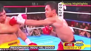 Manny pacquiao vs marco antonio barrera 1 /FULL HIGHLIGHTS/Boxing Highlights Ph