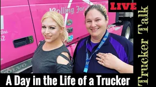 Trucker Talk - A Day In The Life Of An Over The Road Truck Driver