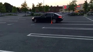 Two Point Reverse Parking practise for MVA Road Test