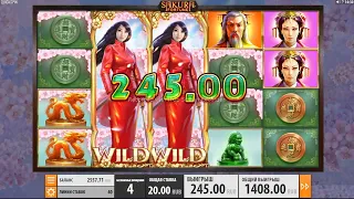 Бонуска в Sakura Fortune на Х200