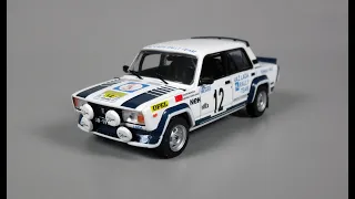 ВАЗ 2105 ВФТСLada 2105 VFTS #12 БрундзаГирдаускас BrundzaGirdauskas Rally Sweden 1983 (IXO)143