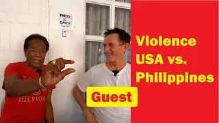 🇵🇭 How violent is life in the Philippines compared to the USA