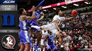 Duke vs. Florida State Condensed Game | 2021-22 ACC Men’s Basketball