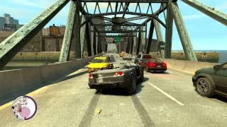 gta IV heavy car bridge of death