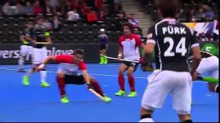 GER 2-0 FRA Wellen with a simple tap in at the far post #UEHC2015 #EHC2015