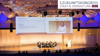 Abschlussplenum: „CIO 2020“ – Zukunftskongress Staat & Verwaltung 2015