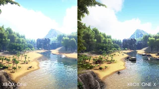 Xbox One vs. Xbox One X - Comparison Footage