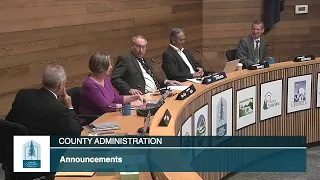 Board of Commissioners Morning Meeting: August 27, 2019