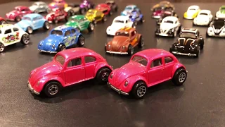My Entire Hot Wheels VW Bug Collection