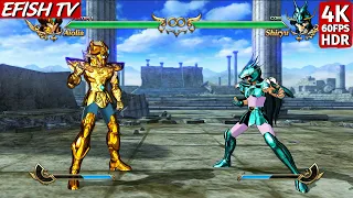 Leo Aiolia vs Dragon Shiryu (Hardest AI) - Saint Seiya: Soldiers' Soul