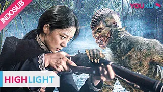 Highlight (Water Monster 2) Du Jiajia melawan monyet air! | YOUKU [INDO SUB]