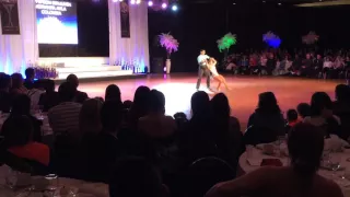 Jefferson and Adrianita at World Salsa Summit 2016 3rd Place Professional Salsa Cabaret Showcase