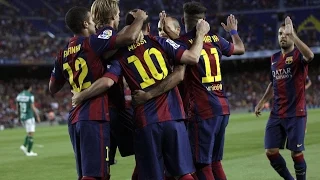 Barcelona vs Club León [6-0] • All Goals & Highlights • Joan Gamper Trophy, 2014 ||HD||