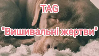 TAG "Вишивальні жертви" (автор @rudkocrossstitch )