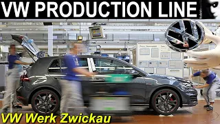 🏭 VOLKSWAGEN PRODUKTION ZWICKAU | Assembly Line Production Plant Footage