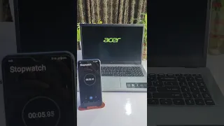 Booting Time Of Acer Aspire 3 A315 24p ! Ryzen 3 7320u