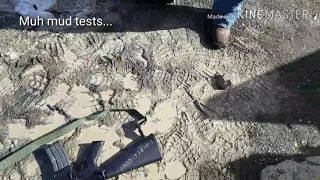 M16 vs AK mud tests