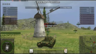 Неудачний бой на АМХ50 100 в Ground War Tanks