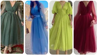 Stunning Shafoon Frock Ideas in Various Colors | Style Scope Studio