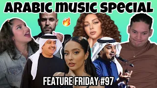 ARABIC MUSIC FOR THE FIRST TIME! 😮🎵| Myriam Fares, Al - Majed, Abu, Yousra, Faouzia, Mehad Hamad