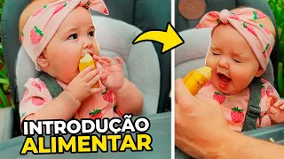 MIA COMEU PELA PRIMEIRA VEZ!