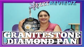 GRANITESTONE DIAMOND FRYING PAN REVIEW & DEMONSTRATION