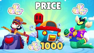 New Skins Price and Details | Season 20 All New Skins  in Brawl Stars | #rangerranch #hypercharge