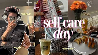ULTIMATE SELF CARE DAY: haircare, nails, pilates, solo date, relaxing & journalling