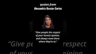 Quotes From Alexandria Ocasio Cortez #Shorts