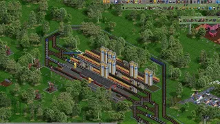 OpenTTD Lets Play XIS - Episode 16 - Cargo Network Station Upgrade pt 1