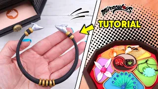 DIY The new Miraculous Ladybug | How to make DOG Miraculous black collar necklace Barkk Kwami