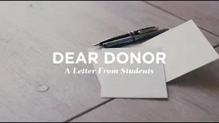 Dear donor: a letter from WWU students