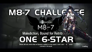 M8-7 CM Challenge Mode | Main Theme Campaign | Ultra Low End Squad |【Arknights】