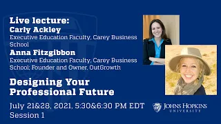 Session 1: Designing Your Professional Future