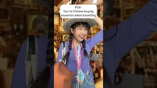 Chinese tourists be like 😭