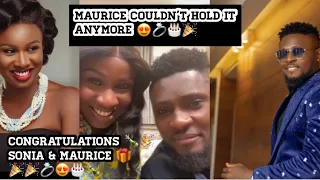 Congratulations To Sonia Uche & Sam As They Go Live Again And Profess His Love For His Queen