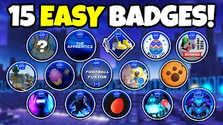 15 EASY BADGES TO CLAIM in THE HUNT ROBLOX