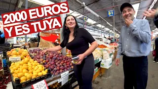 Señor quiere casarme con su hija en mercado ruso | #6 Viaje a la antigua Unión Soviética