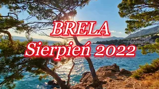 Spacer BASKA VODA - BRELA Promenada Marina Deptak CHORWACJA Makarska Riviera Walking CROATIA 2022