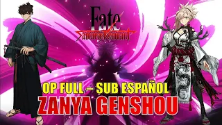 Fate/Samurai Remnant OP FULL - (Sub español)「Zanya Gensou」By Spiral Radder feat.LICCA