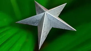 How to Make a STAR using Square Tube | mr technic