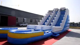 TONLE-TL131 double lane tube water slide