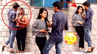 Getting Girls Too Close prank 😝 On Cute Girls ll Epic Reaction 🤣 l SK pranky tv