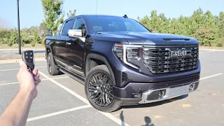 NEW 2022 GMC Sierra 1500 Denali Ultimate: Start Up, Walkaround, POV, Test Drive and Review