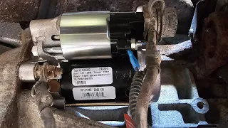 2011 - 2020 and maybe later Ford F150 Starter Replacement Install - How To and Why - 108,000 miles