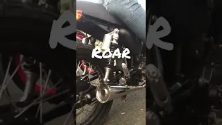 Cafe racer 152 full custom exhaust pipe #Shorts #Cafe #Exhaust #caferacer #motorcycle #motovlog