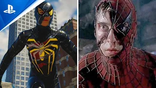 Spider-Man's Dynamic Battle Damaged Suits in Marvel's Spider-Man 2