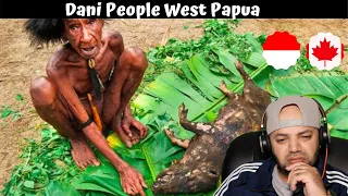 RARE TRIBAL FOOD of West Papua's Dani People!!! (Never Seen on Camera Before!!) - Reaction