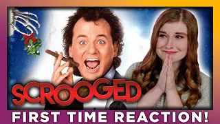 SCROOGED warmed my lil heart! | MOVIE REACTION | FIRST TIME WATCHING